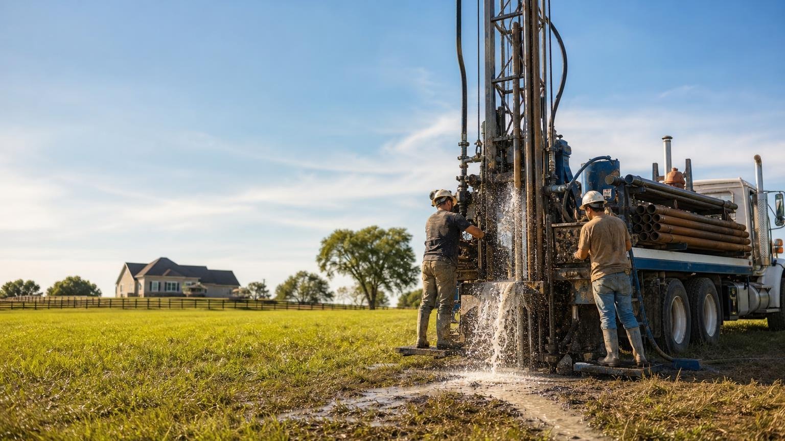 well drilling in Murfreesboro, Tennessee